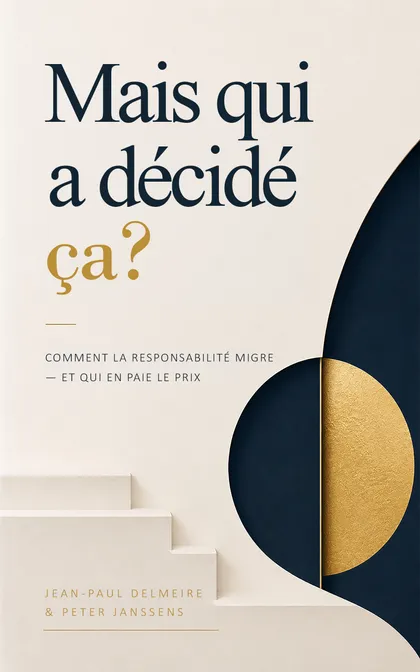 « Mais qui a décidé ça ? » — Jean-Paul Delmeire & Peter Janssens · Adilea Publishing · juin 2026